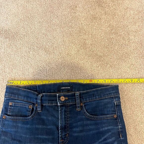 J.Crew Jeans High Rise Toothpick dark blue‎ denim size 28 - Picture 6 of 7